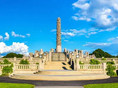 The Monolith sculpture in Frogner Park - Oslo, Norway