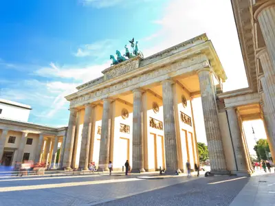 Brandenburg gate of Berlin, Germany