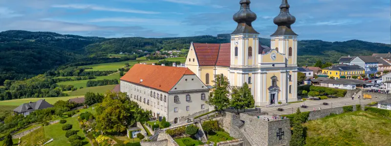 Maria Taferl, Parish and Pilgrimage Basilica in Austria.IMAGE