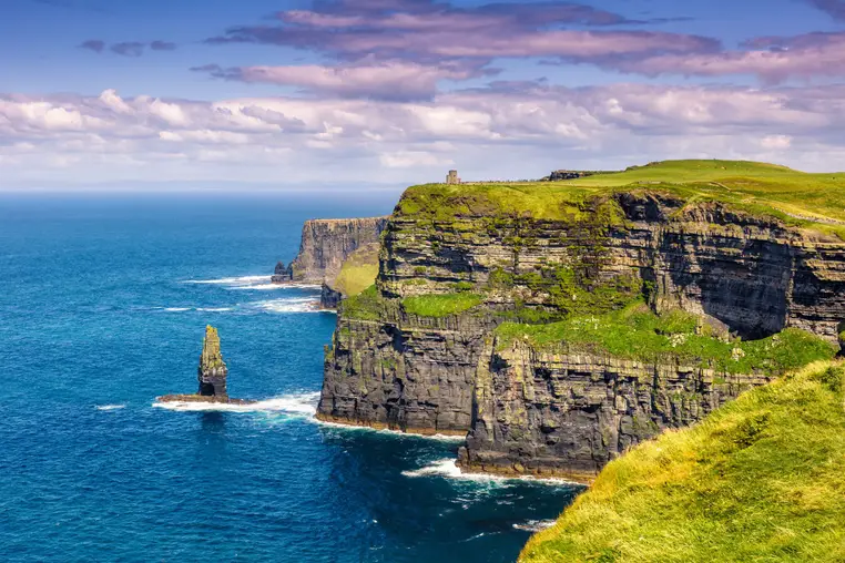 Cliffs of Moher Klippen Irland Reise Meer Tourismus Natur Ozean Atlantik